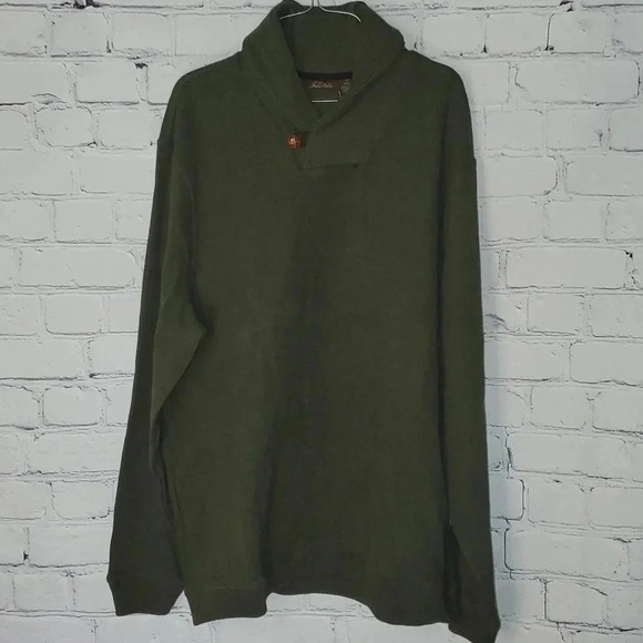 Tasso Elba Olive Pullover Sweater NWT - Picture 1 of 7